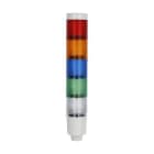 LOVATO ELECTRIC - COLONNA LUMIN. 45MM COLORI B-V-B-A-R 24V