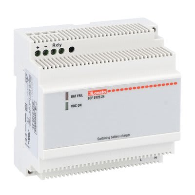 LOVATO ELECTRIC - CARICA BATTERIE SWITCHING 1,25A 24VDC