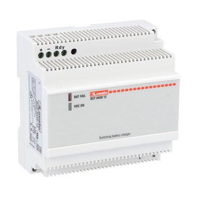 LOVATO ELECTRIC - CARICA BATTERIE SWITCHING 4,5A 12VDC