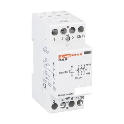 LOVATO ELECTRIC - CONTATTORE MOD. 2M 25A AC1 4P 24V