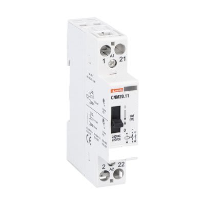 LOVATO ELECTRIC - CONTATTORE MOD. 20A 1P+NC 220/230V MAN