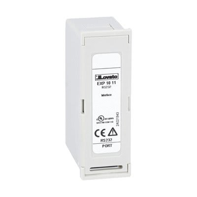 LOVATO ELECTRIC - MODULO DI ESPANSIONE RS232 ISOLATA