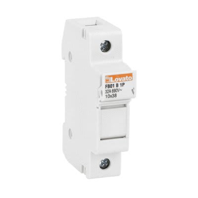 LOVATO ELECTRIC - PORTAFUSIBILI SEZIONABILI 1P 10X38 NO UR
