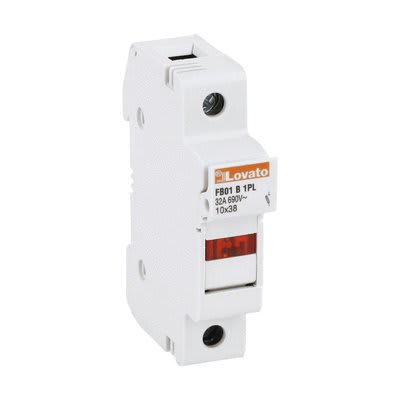 LOVATO ELECTRIC - PORTAFUSIBILI SEZ.1P 10X38 CON IND NO UR