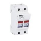 LOVATO ELECTRIC - PORTAFUS. SEZ.2P 10X38 1000V DC CON IND.