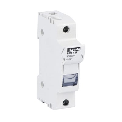 LOVATO ELECTRIC - PORTAFUSIBILI SEZIONABILI 1P 10X38