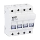 LOVATO ELECTRIC - PORTAFUSIBILI SEZIONABILI 3P+N 10X38
