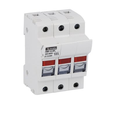 LOVATO ELECTRIC - PORTAFUS. 3P UL CC CLASS CON INDICAT.