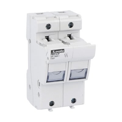 LOVATO ELECTRIC - PORTAFUSIBILI SEZIONABILI 2P 14X51
