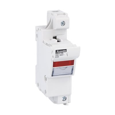 LOVATO ELECTRIC - PORTAFUSIBILI SEZION. 1P 22X58 CON IND.