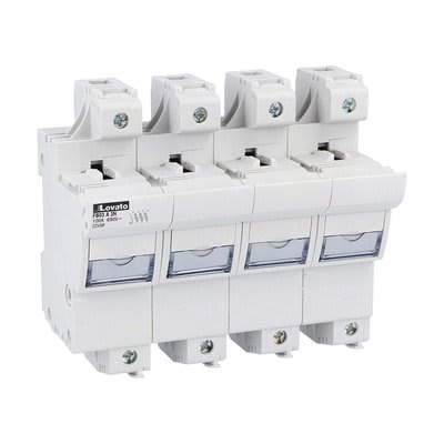 LOVATO ELECTRIC - PORTAFUSIBILI SEZIONABILI 3P+N 22X58
