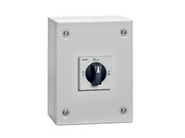 LOVATO ELECTRIC - COMMUT 3P 40A-CASS MET-MANIGL NERA