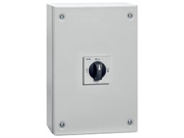 LOVATO ELECTRIC - COMMUT 3P 125A-CASS MET-MANIGL NERA