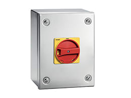 LOVATO ELECTRIC - SEZ 3P 100A-CASS INOX-MANIGL G/R