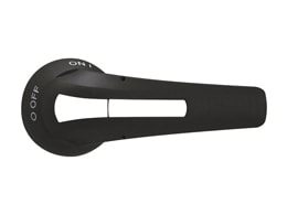 LOVATO ELECTRIC - MANIGLIA BLOCCOPORTA NERA