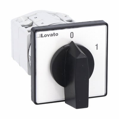 LOVATO ELECTRIC - INTERRUTTORE. 2P 20A MONT. FRONT. 48X48