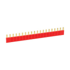 LOVATO ELECTRIC - BARRA ALIMENT. 20 POLI ROSSA X SLIM HR1