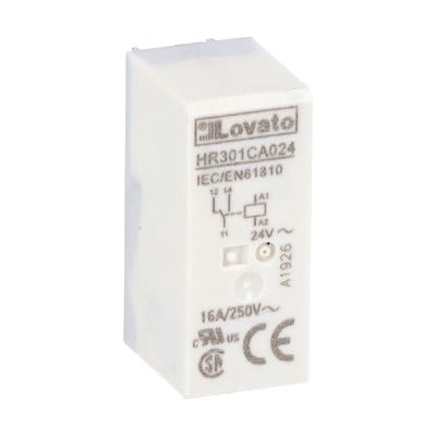 LOVATO ELECTRIC - RELE' MINIATURIZZATO 1SC 16A, 24VAC