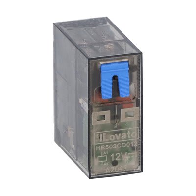 LOVATO ELECTRIC - RELE' MINIATURIZZATO 2SC 8A 12VDC +LED