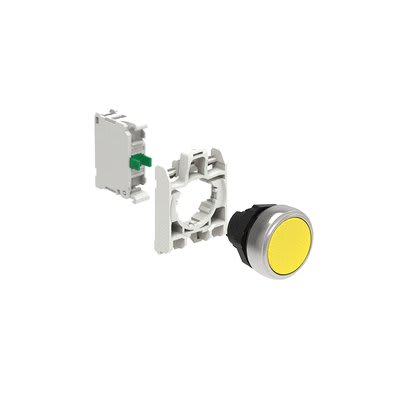 LOVATO ELECTRIC - KIT PLAST.PULS. RASATO GIALLO 1NO