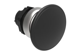 LOVATO ELECTRIC - PULSANTE FUNGO 40MM NERO IMPULSO