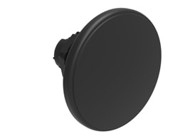 LOVATO ELECTRIC - PULSANTE FUNGO 60MM NERO IMPULSO
