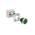 LOVATO ELECTRIC - KIT PLAST.PULS.LUM. VERDE 1NO+1NC 230V