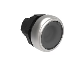 LOVATO ELECTRIC - PULSANTE PASSO-PASSO RASATO LUM. TRASP.