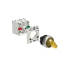 LOVATO ELECTRIC - KIT PL.SEL.LUM.GIAL.2POS.STAB.NO+NC 230V