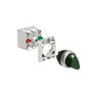 LOVATO ELECTRIC - KIT PL.SEL.LUM.VERDE 3POS.STAB.NO+NC 24V