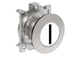 LOVATO ELECTRIC - PULSANTE A FILO MET.RASATO I BIANCO
