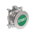 LOVATO ELECTRIC - PULSANTE A FILO MET.RASATO START VERDE
