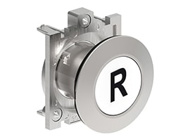 LOVATO ELECTRIC - PULSANTE A FILO MET.RASATO R BIANCO