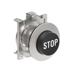 LOVATO ELECTRIC - PULSANTE A FILO MET.SPORGENTE STOP NERO