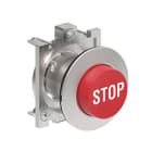LOVATO ELECTRIC - PULSANTE A FILO MET.SPORGENTE STOP ROSSO