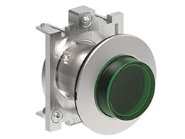 LOVATO ELECTRIC - PULSANTE LUMINOSO A FILO MET.SPORG.VERDE