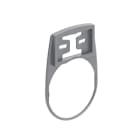 LOVATO ELECTRIC - PORTAETIC.X ETIC.15X27MM A FILO GRIGIO