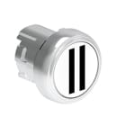 LOVATO ELECTRIC - PULSANTE MET.RASATO II BIANCO