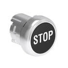LOVATO ELECTRIC - PULSANTE MET.RASATO STOP NERO