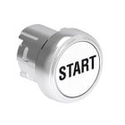 LOVATO ELECTRIC - PULSANTE MET. RASATO START BIANCO