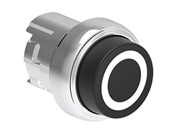 LOVATO ELECTRIC - PULSANTE MET. SPORGENTE O NERO