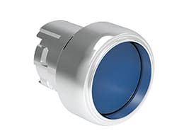 LOVATO ELECTRIC - PULSANTE MET. CON GUARDIA BLU