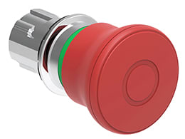 LOVATO ELECTRIC - PULS.MET.FUNGO 40MM ROSSO P/P ISO13850