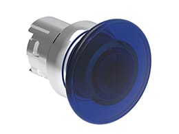 LOVATO ELECTRIC - PULS.LUM.MET.FUNGO 40MM BLU IMPULSO