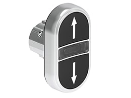 LOVATO ELECTRIC - PULS.LUM.MET.DOPPIO RAS.N/N F.SU-GIU'