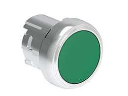 LOVATO ELECTRIC - PULSANTE MET. PASSO-PASSO RASATO VERDE
