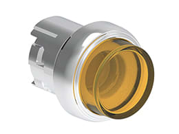 LOVATO ELECTRIC - PULS.LUM.MET.PASSO-PASSO SPORG.GIALLO