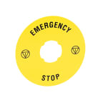 LOVATO ELECTRIC - DISCO PLAST. 90MM EMERGENCY-STOP