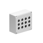 LOVATO ELECTRIC - PULSANTIERA METALLICA GRIGIA 4X3 FORI