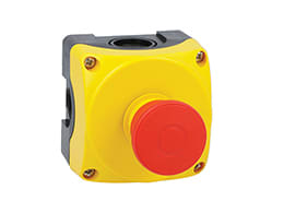 LOVATO ELECTRIC - PULS. GIALLA + 40MM PUSH/PULL + 2NC